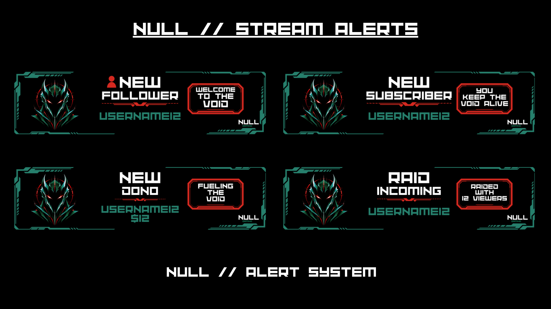 Stream alerts