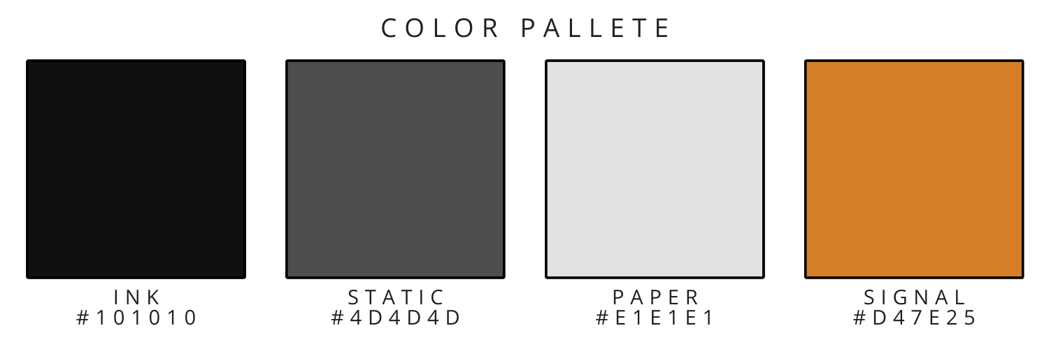 Colour palette