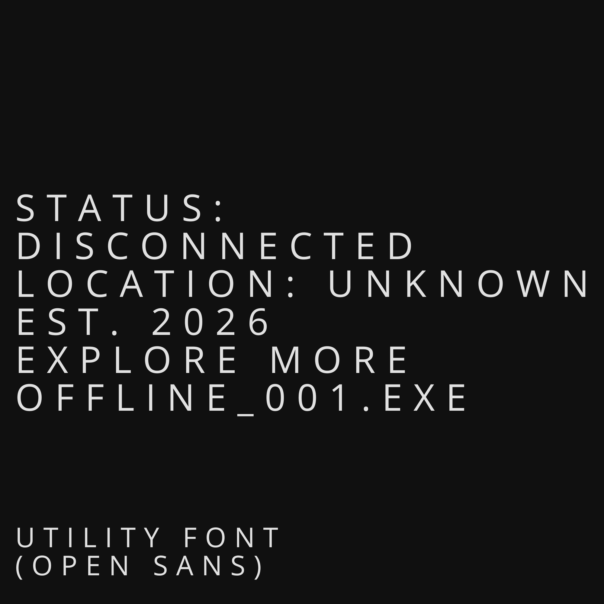 Type in use